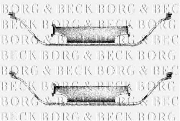 Borg & beck BBK1011 Комплект монтажний гальмівних колодок BBK1011: Купити в Україні - Добра ціна на EXIST.UA!