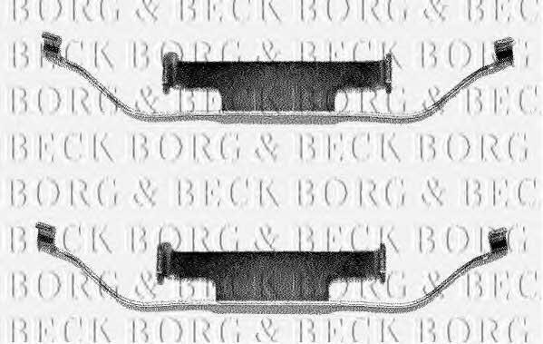 Borg & beck BBK1012 Комплект монтажний гальмівних колодок BBK1012: Купити в Україні - Добра ціна на EXIST.UA!