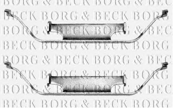 Borg & beck BBK1013 Комплект монтажний гальмівних колодок BBK1013: Купити в Україні - Добра ціна на EXIST.UA!