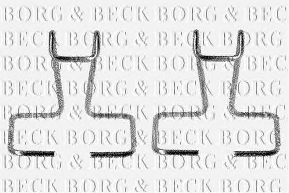 Borg & beck BBK1014 Комплект монтажний гальмівних колодок BBK1014: Купити в Україні - Добра ціна на EXIST.UA!