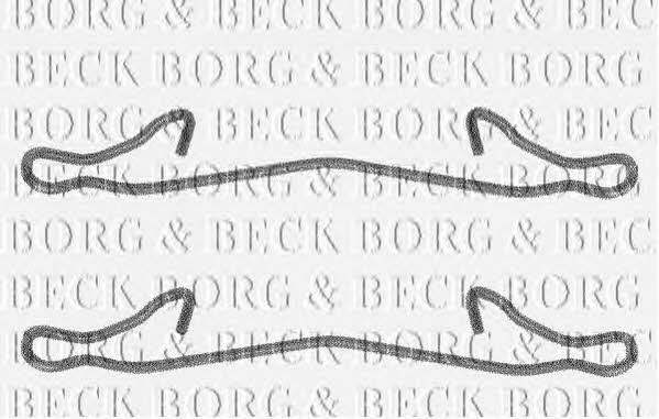 Borg & beck BBK1036 Комплект монтажний гальмівних колодок BBK1036: Купити в Україні - Добра ціна на EXIST.UA!