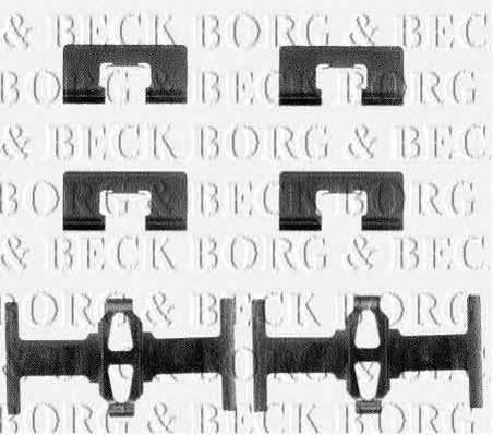 Borg & beck BBK1053 Комплект монтажний гальмівних колодок BBK1053: Купити в Україні - Добра ціна на EXIST.UA!