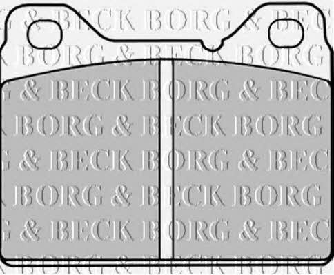 Borg & beck BBP1007 Гальмівні колодки, комплект BBP1007: Купити в Україні - Добра ціна на EXIST.UA!