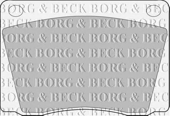 Borg & beck BBP1011 Гальмівні колодки, комплект BBP1011: Купити в Україні - Добра ціна на EXIST.UA!