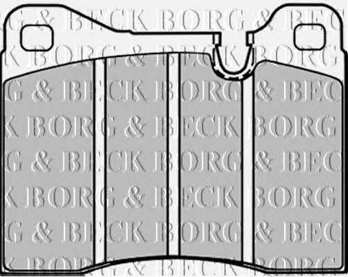 Borg & beck BBP1013 Гальмівні колодки, комплект BBP1013: Купити в Україні - Добра ціна на EXIST.UA!