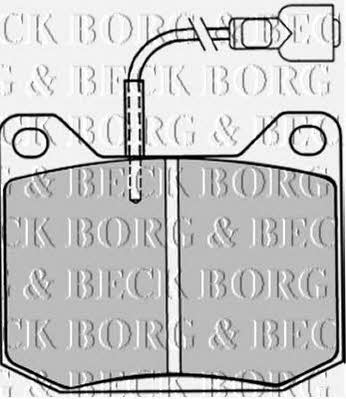 Borg & beck BBP1016 Гальмівні колодки, комплект BBP1016: Купити в Україні - Добра ціна на EXIST.UA!