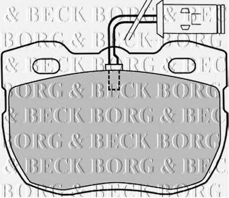 Borg & beck BBP1028 Гальмівні колодки, комплект BBP1028: Купити в Україні - Добра ціна на EXIST.UA!
