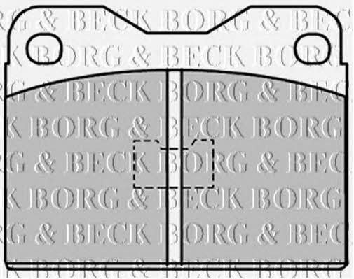 Borg & beck BBP1033 Гальмівні колодки, комплект BBP1033: Купити в Україні - Добра ціна на EXIST.UA!