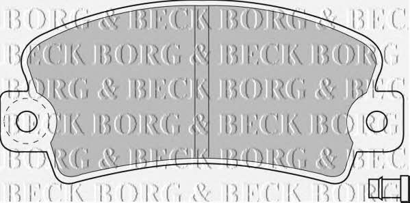 Borg & beck BBP1036 Гальмівні колодки, комплект BBP1036: Приваблива ціна - Купити в Україні на EXIST.UA!