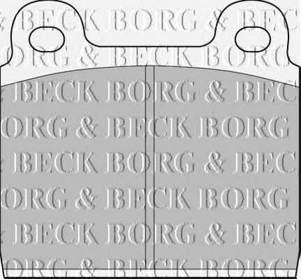Borg & beck BBP1040 Гальмівні колодки, комплект BBP1040: Купити в Україні - Добра ціна на EXIST.UA!