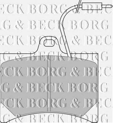 Borg & beck BBP1045 Гальмівні колодки, комплект BBP1045: Купити в Україні - Добра ціна на EXIST.UA!