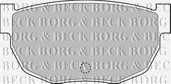 Borg & beck BBP1046 Гальмівні колодки, комплект BBP1046: Купити в Україні - Добра ціна на EXIST.UA!