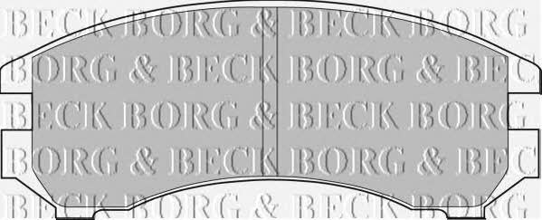Borg & beck BBP1051 Гальмівні колодки, комплект BBP1051: Купити в Україні - Добра ціна на EXIST.UA!