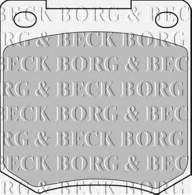 Borg & beck BBP1054 Гальмівні колодки, комплект BBP1054: Купити в Україні - Добра ціна на EXIST.UA!