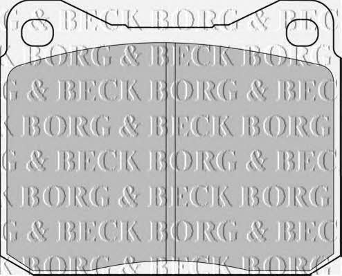Borg & beck BBP1057 Гальмівні колодки, комплект BBP1057: Купити в Україні - Добра ціна на EXIST.UA!