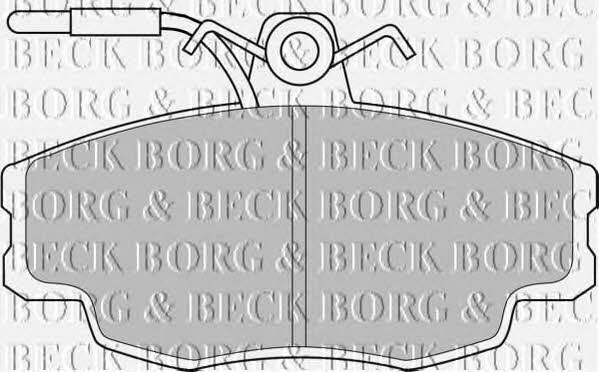 Borg & beck BBP1062 Гальмівні колодки, комплект BBP1062: Купити в Україні - Добра ціна на EXIST.UA!