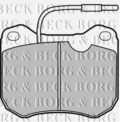 Borg & beck BBP1064 Гальмівні колодки, комплект BBP1064: Приваблива ціна - Купити в Україні на EXIST.UA!