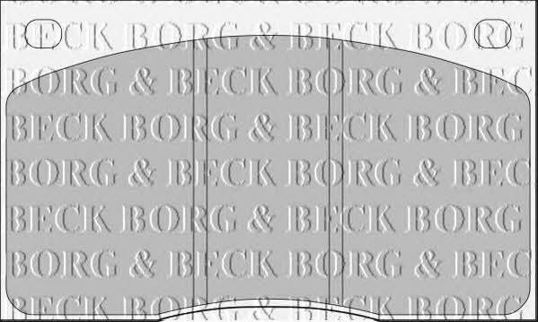 Borg & beck BBP1074 Гальмівні колодки, комплект BBP1074: Купити в Україні - Добра ціна на EXIST.UA!