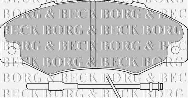 Borg & beck BBP1078 Гальмівні колодки, комплект BBP1078: Купити в Україні - Добра ціна на EXIST.UA!