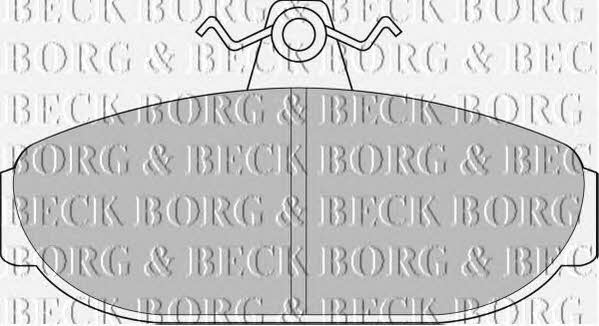 Borg & beck BBP1079 Гальмівні колодки, комплект BBP1079: Купити в Україні - Добра ціна на EXIST.UA!