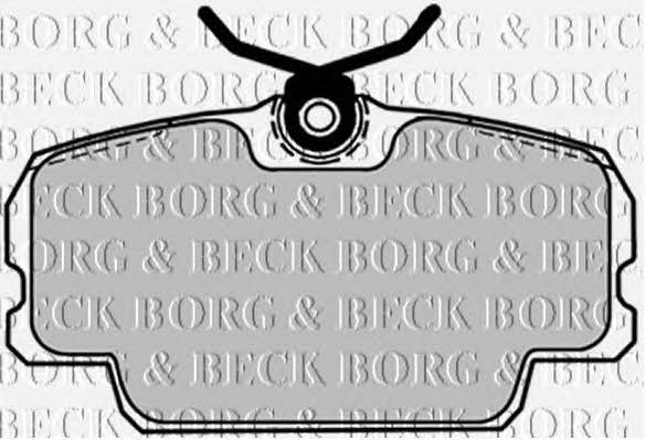 Borg & beck BBP1084 Гальмівні колодки, комплект BBP1084: Купити в Україні - Добра ціна на EXIST.UA!