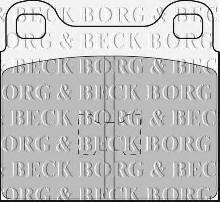 Borg & beck BBP1085 Гальмівні колодки, комплект BBP1085: Купити в Україні - Добра ціна на EXIST.UA!