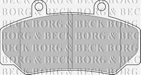 Borg & beck BBP1087 Гальмівні колодки, комплект BBP1087: Купити в Україні - Добра ціна на EXIST.UA!