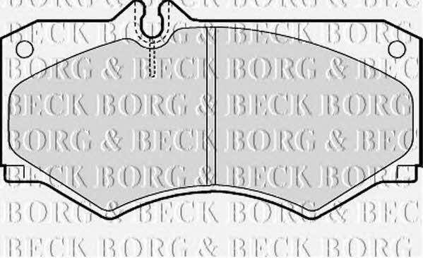 Borg & beck BBP1089 Гальмівні колодки, комплект BBP1089: Купити в Україні - Добра ціна на EXIST.UA!