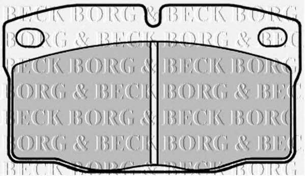 Borg & beck BBP1092 Гальмівні колодки, комплект BBP1092: Купити в Україні - Добра ціна на EXIST.UA!