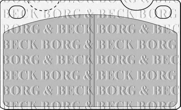 Borg & beck BBP1099 Гальмівні колодки, комплект BBP1099: Приваблива ціна - Купити в Україні на EXIST.UA!