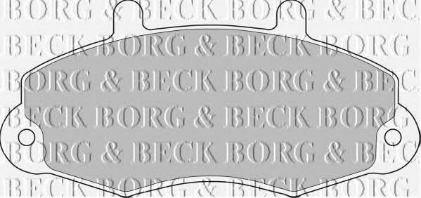 Borg & beck BBP1107 Гальмівні колодки, комплект BBP1107: Купити в Україні - Добра ціна на EXIST.UA!