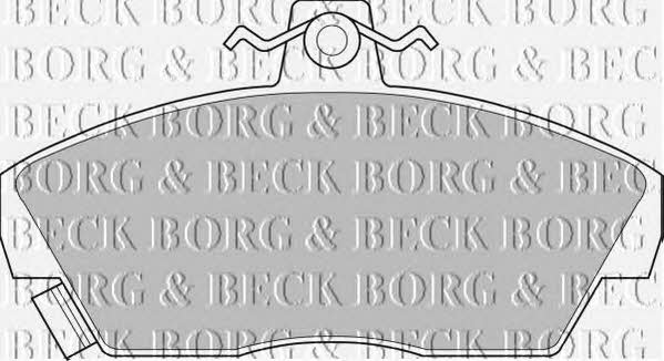 Borg & beck BBP1109 Гальмівні колодки, комплект BBP1109: Купити в Україні - Добра ціна на EXIST.UA!
