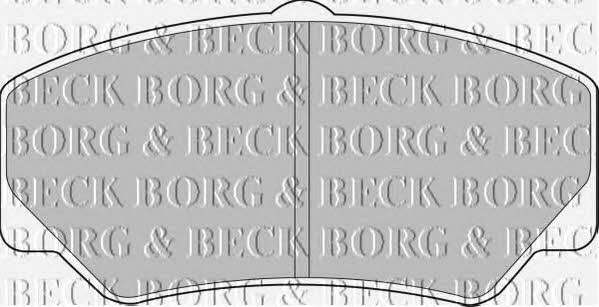 Borg & beck BBP1110 Гальмівні колодки, комплект BBP1110: Купити в Україні - Добра ціна на EXIST.UA!