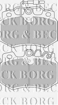 Borg & beck BBP1111 Гальмівні колодки, комплект BBP1111: Купити в Україні - Добра ціна на EXIST.UA!