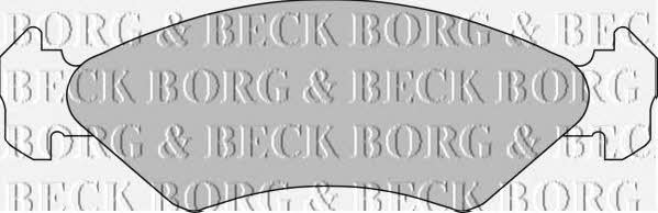 Borg & beck BBP1112 Гальмівні колодки, комплект BBP1112: Купити в Україні - Добра ціна на EXIST.UA!