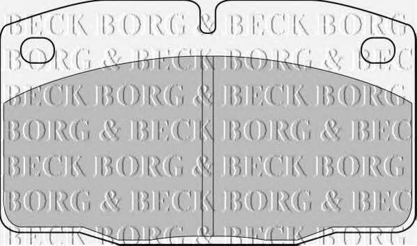 Borg & beck BBP1117 Гальмівні колодки, комплект BBP1117: Приваблива ціна - Купити в Україні на EXIST.UA!