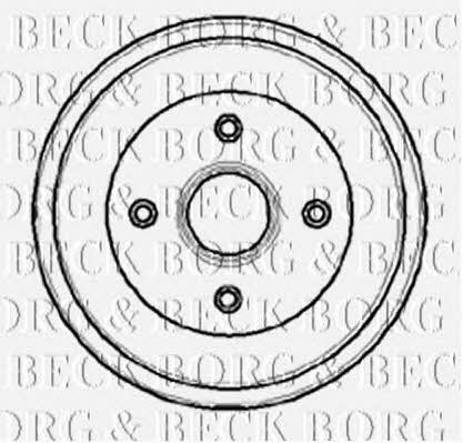 Borg & beck BBR7033 Барабан гальмівний задній BBR7033: Купити в Україні - Добра ціна на EXIST.UA!