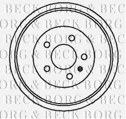 Borg & beck BBR7045 Барабан гальмівний задній BBR7045: Купити в Україні - Добра ціна на EXIST.UA!