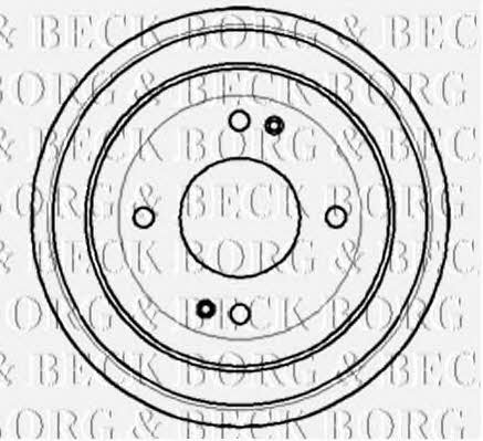 Borg & beck BBR7052 Барабан гальмівний задній BBR7052: Купити в Україні - Добра ціна на EXIST.UA!