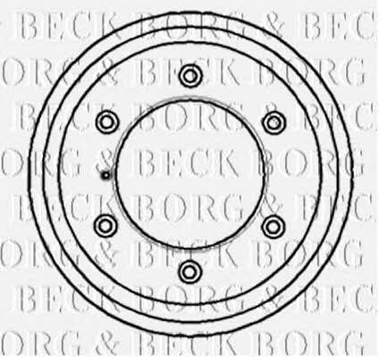Borg & beck BBR7056 Барабан гальмівний задній BBR7056: Купити в Україні - Добра ціна на EXIST.UA!