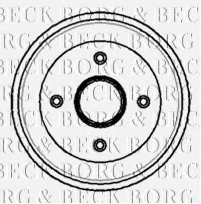 Borg & beck BBR7065 Барабан гальмівний задній BBR7065: Купити в Україні - Добра ціна на EXIST.UA!