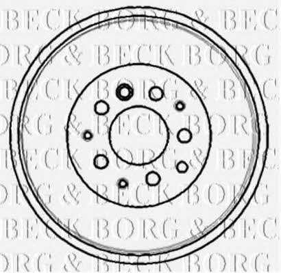 Borg & beck BBR7070 Барабан гальмівний задній BBR7070: Купити в Україні - Добра ціна на EXIST.UA!
