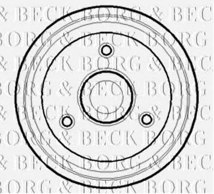 Borg & beck BBR7071 Барабан гальмівний задній BBR7071: Купити в Україні - Добра ціна на EXIST.UA!