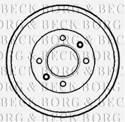 Borg & beck BBR7072 Барабан гальмівний задній BBR7072: Купити в Україні - Добра ціна на EXIST.UA!
