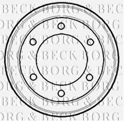 Borg & beck BBR7084 Барабан гальмівний задній BBR7084: Купити в Україні - Добра ціна на EXIST.UA!