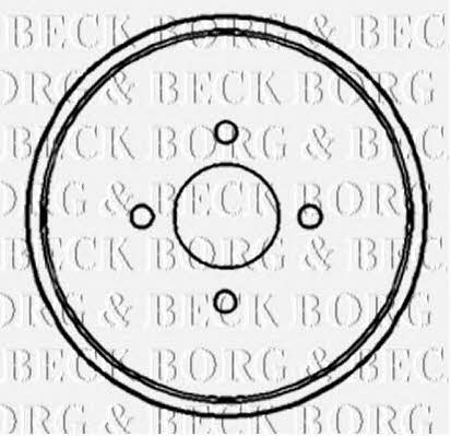 Borg & beck BBR7089 Барабан гальмівний BBR7089: Купити в Україні - Добра ціна на EXIST.UA!