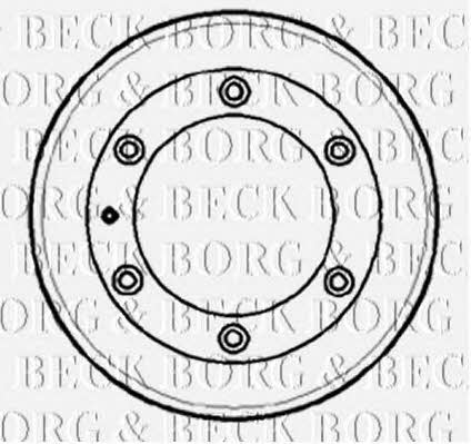 Borg & beck BBR7110 Барабан гальмівний BBR7110: Купити в Україні - Добра ціна на EXIST.UA!