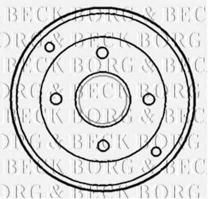 Borg & beck BBR7134 Барабан гальмівний задній BBR7134: Купити в Україні - Добра ціна на EXIST.UA!