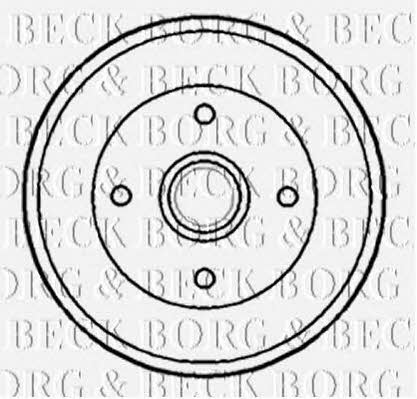 Borg & beck BBR7173 Барабан гальмівний задній BBR7173: Купити в Україні - Добра ціна на EXIST.UA!