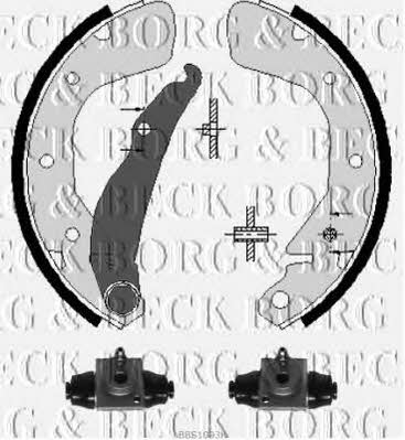 Borg & beck BBS1093K Колодки гальмівні барабанні, комплект BBS1093K: Купити в Україні - Добра ціна на EXIST.UA!